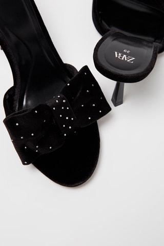 Mules de salto - Preto