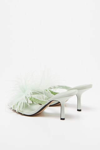 Mules de salto - Verde