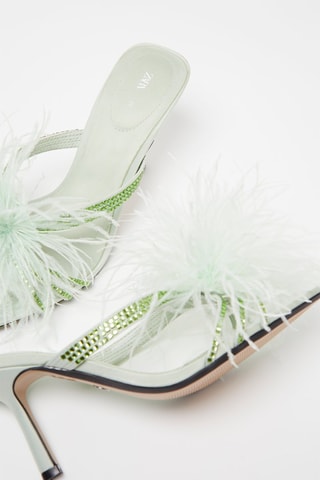 Mules de salto - Verde