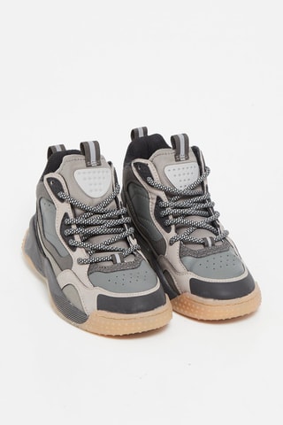 Baskets - Gris et anthracite