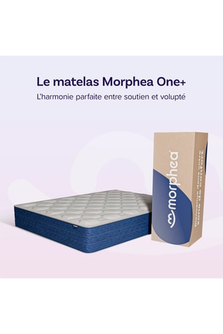 Colchón de viscoelástica Morphea Lumea One + - Grosor de 20 cm