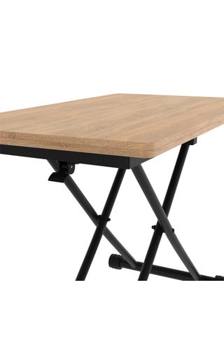 Table basse extensible et relevable Tribeca - 100 x 30/75 x 57/114 cm