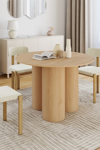 Table à manger Olympia - 110 x 75 x 110 cm