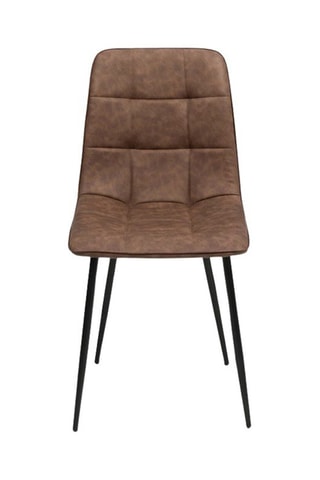 6 chaises Linda - Marron