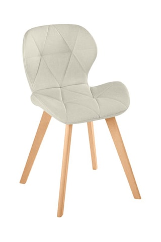 2 chaises Gatsby - Structure en bois - Pieds en hêtre - 47,5 x 50 x 79 cm