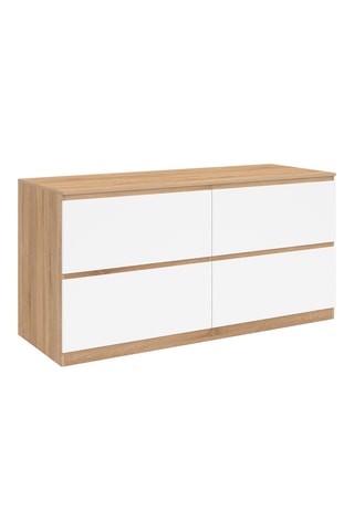 Meuble de salle de bain 4 tiroirs Tom - 120 x 45 x 60 cm