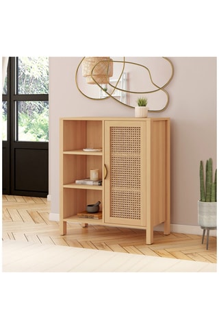 Buffet 1 porte Eve - Imitation bois