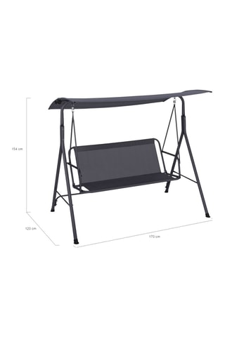 Balancelle - 2 places - 170 x 120 x 154  cm