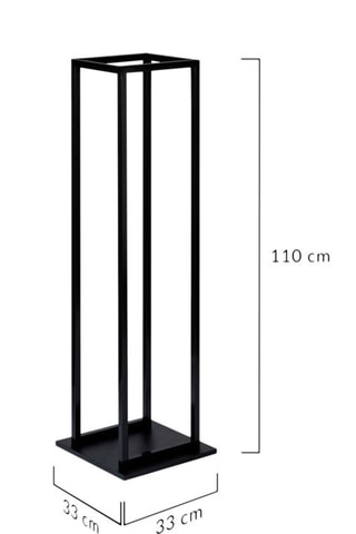 Range bûches - Noir