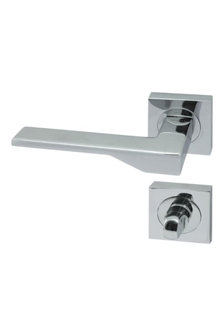 Poignée à condamnation Imola - Finition chromé brillant - Pour porte de 30 à 50 mm