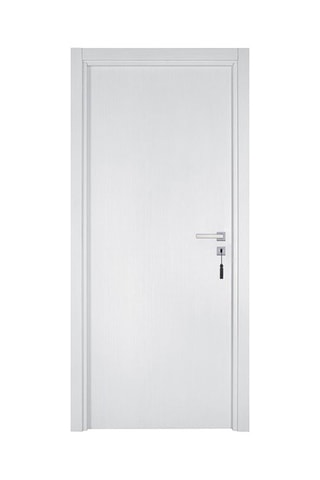 Bloc-porte d'intérieur Miro - Imitation chêne blanc - 93 x 204 cm