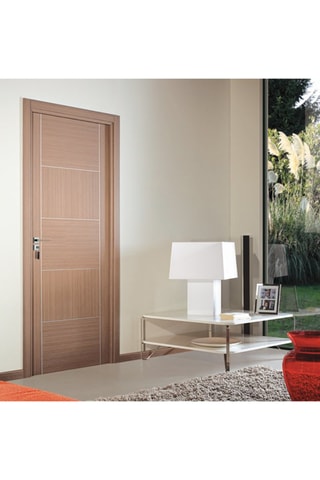 Bloc-porte d'intérieur Casoar - Imitation chêne gris - 83 x 204 cm