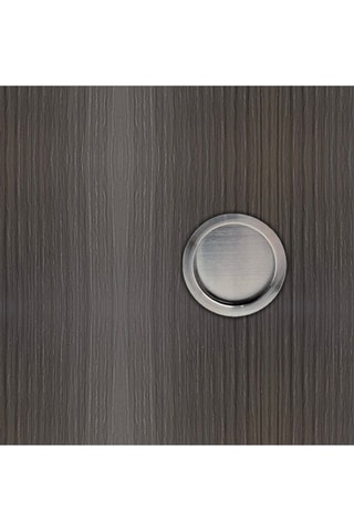 Porte coulissante en applique Miro - Imitation chêne cendré - 73 x 204 cm