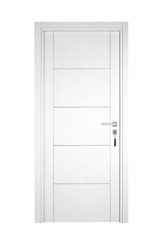 Bloc-porte d'intérieur Casoar - Imitation chêne blanc - 73 x 204 cm