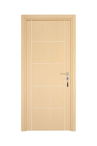 Bloc-porte d'intérieur Casoar - Imitation chêne clair - 83 x 204 cm