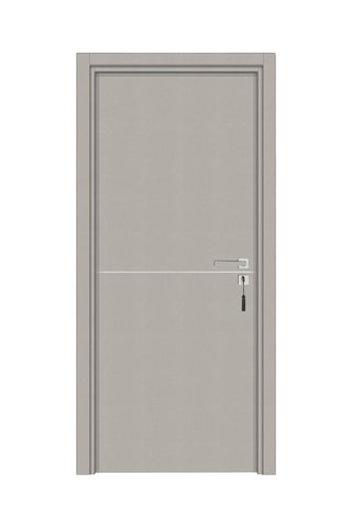 Bloc-porte d'intérieur Riva - Imitation cuir argile - 73 x 204 cm