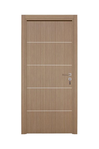 Bloc-porte d'intérieur Seymour - Imitation chêne gris - 73 x 204 cm