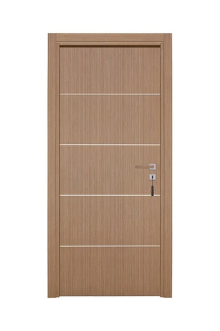 Bloc-porte d'intérieur Seymour - Imitation chêne gris - 83 x 204 cm