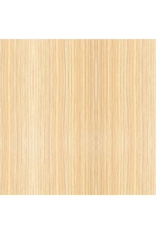 2 poignées de porte à clé Premium - 12 x 5,8 x 4,7 cm - décor chêne clair