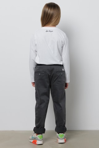 Pantaloni - Grigio scuro melange