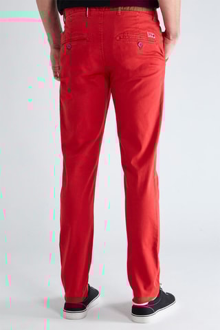 Pantaloni chino - Rosso