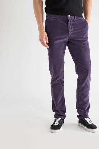 Pantaloni in velluto - Viola
