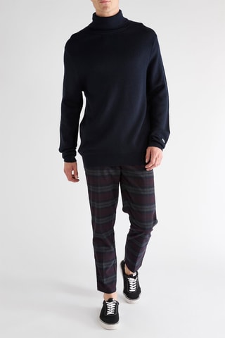 Pantaloni chino - Blu notte