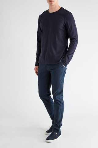 Pantaloni chino - Blu notte