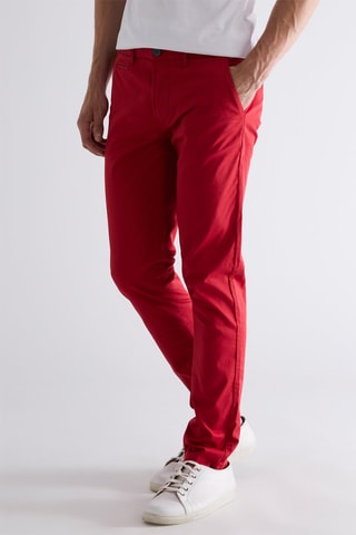 Pantaloni chino - Rosso