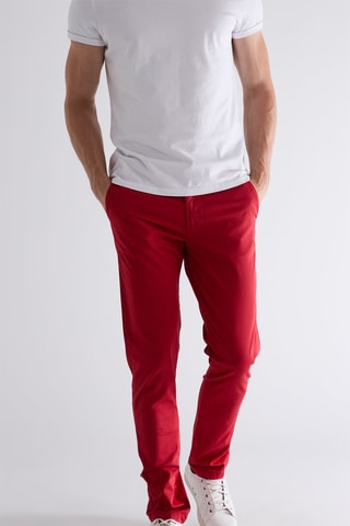 Pantaloni chino - Rosso