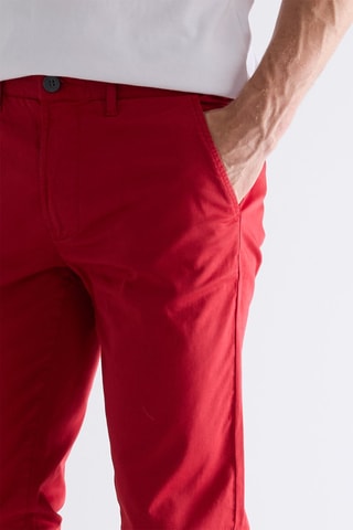 Pantaloni chino - Rosso