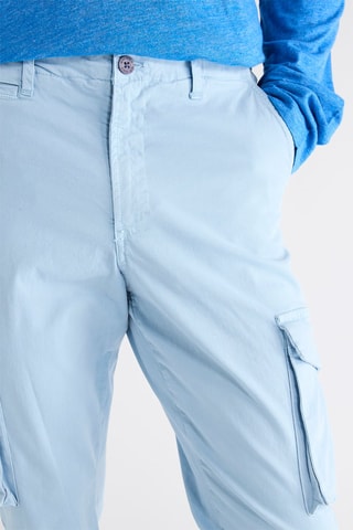 Pantaloni cargo - Celeste