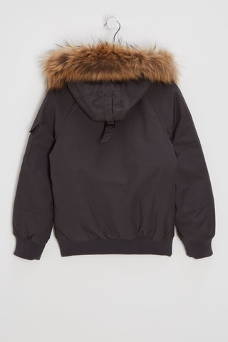 Parka con cappuccio - Grigio scuro