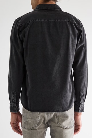 Sovracamicia in jeans - Antracite
