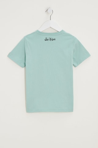T-shirt Steve McQueen - Turquoise