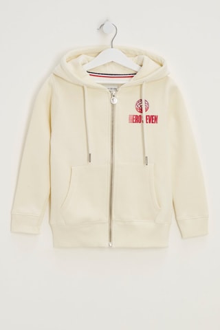 Felpa con cappuccio - Ecrù