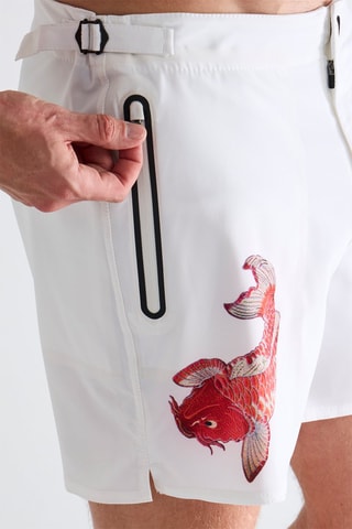 Costume shorts - Bianco