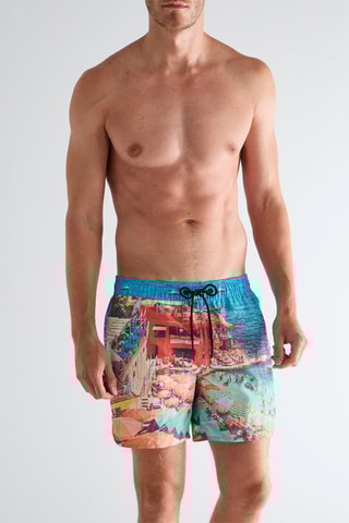 Costume shorts - Turchese