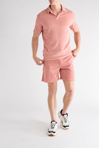 Shorts in velluto - Rosa