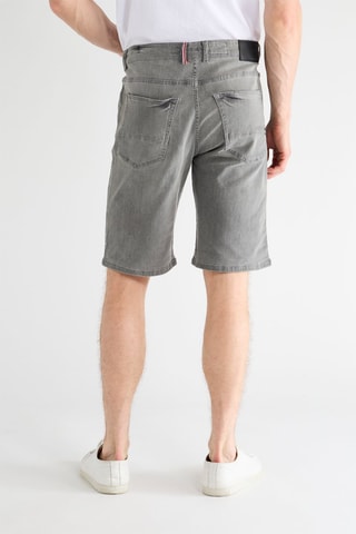 Bermuda in jeans - Grigio scuro