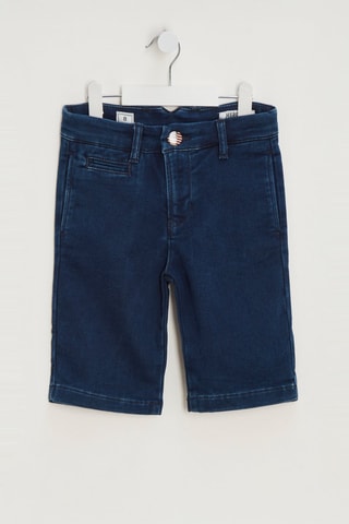 Bermuda in jeans - Indaco