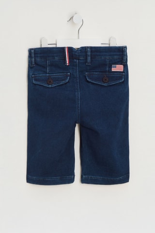 Bermuda in jeans - Indaco