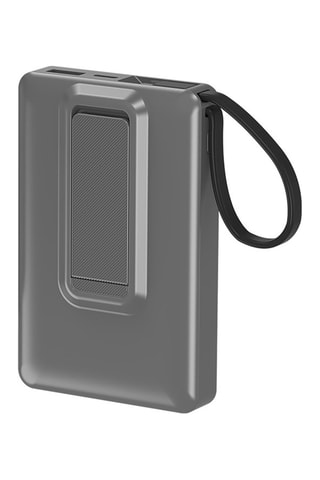 Magnetische Draadloze Powerbank - 10000 mAh - Grijs