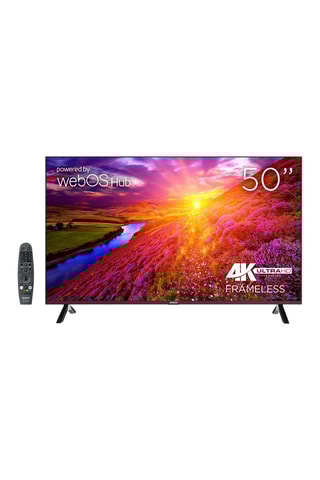 Televisie HD LED - 50" - TDT2 + S2 + USB + PVR + TIME-SHIFT+ SMART TV WEBOS