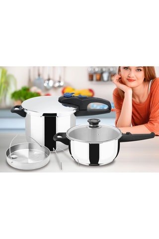 Set Snelkookpan  6 l en 4 l
