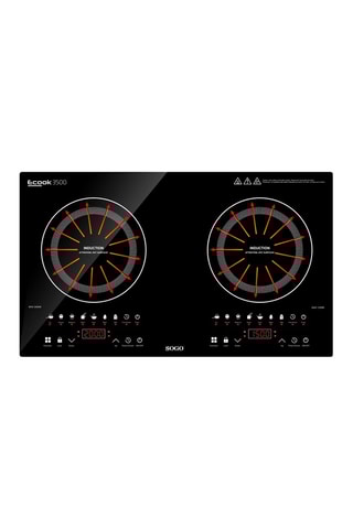 Inductiekookplaat - 2 branders