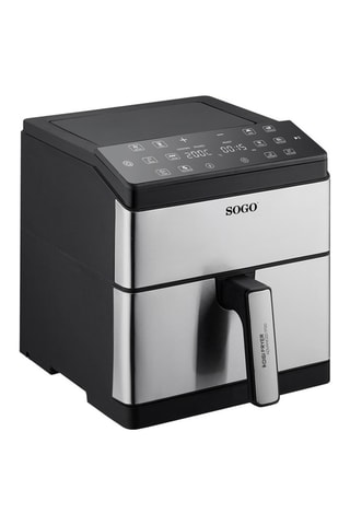 Roestvrijstalen, Keramisch en Silicone Airfryer - 6 l 