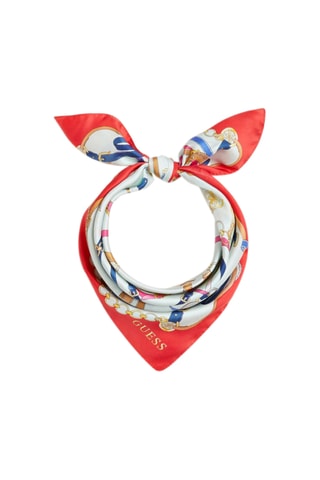 Foulard en soie - Rouge