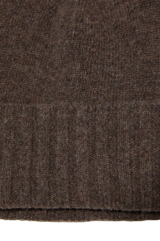 Bonnet en laine - Marron