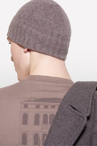 Bonnet en laine - Marron